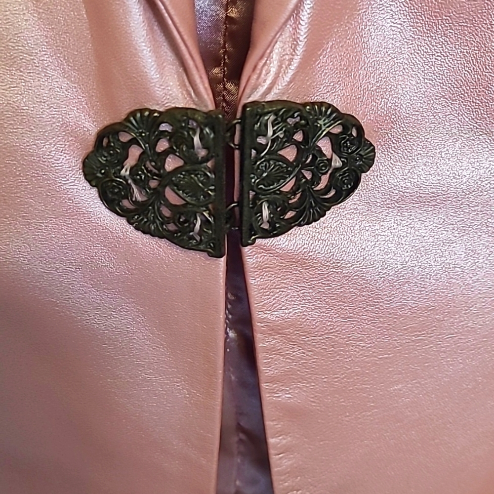 Pink Leather Jacket - Picture 2 of 5